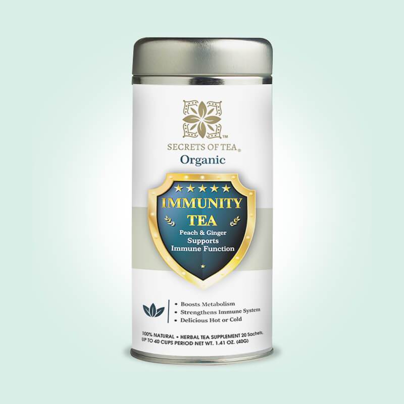 Immunity Tea: Peach (USDA Organic)