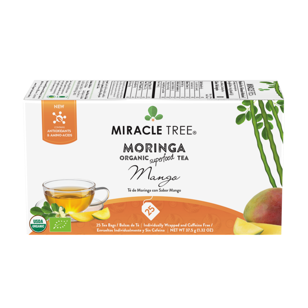 Organic Moringa Tea: Mango