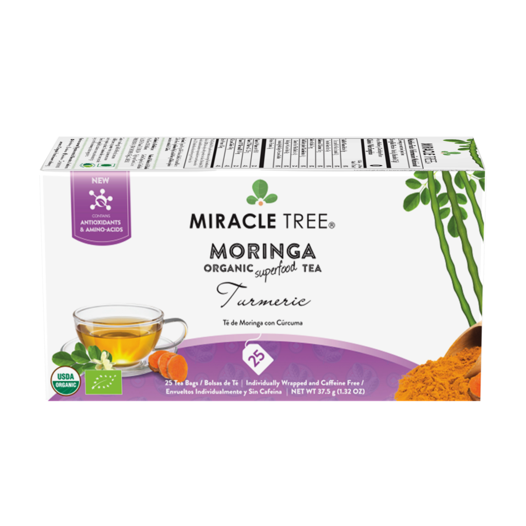 Organic Moringa Tea: Turmeric