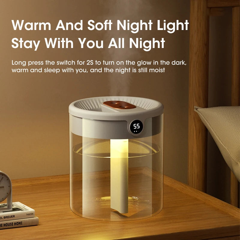 Humidifier With Night Light 2L