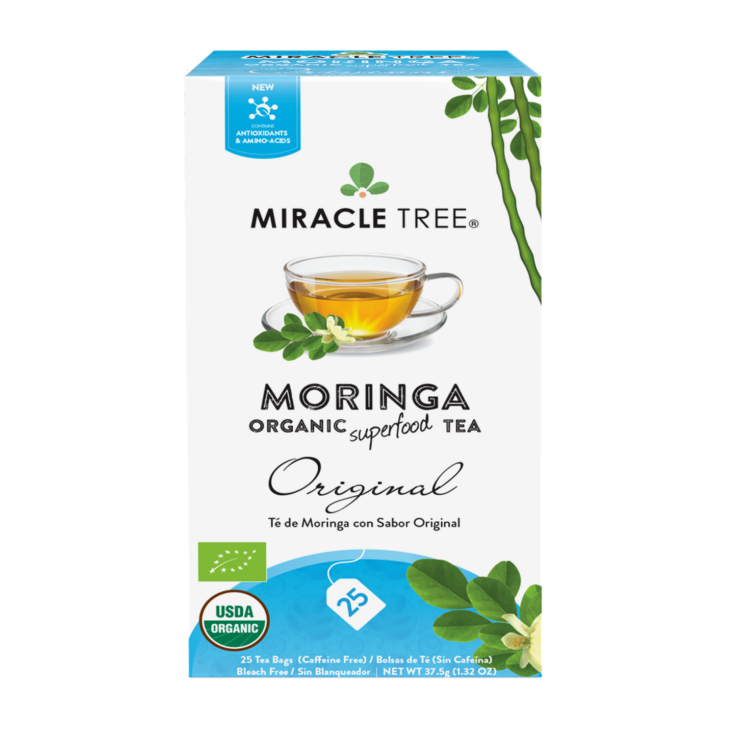 Organic Moringa Tea: Original