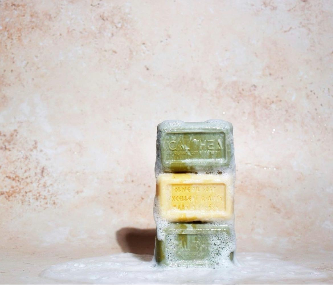 100% Natural, Organic Olive Oil Soap With Lavender