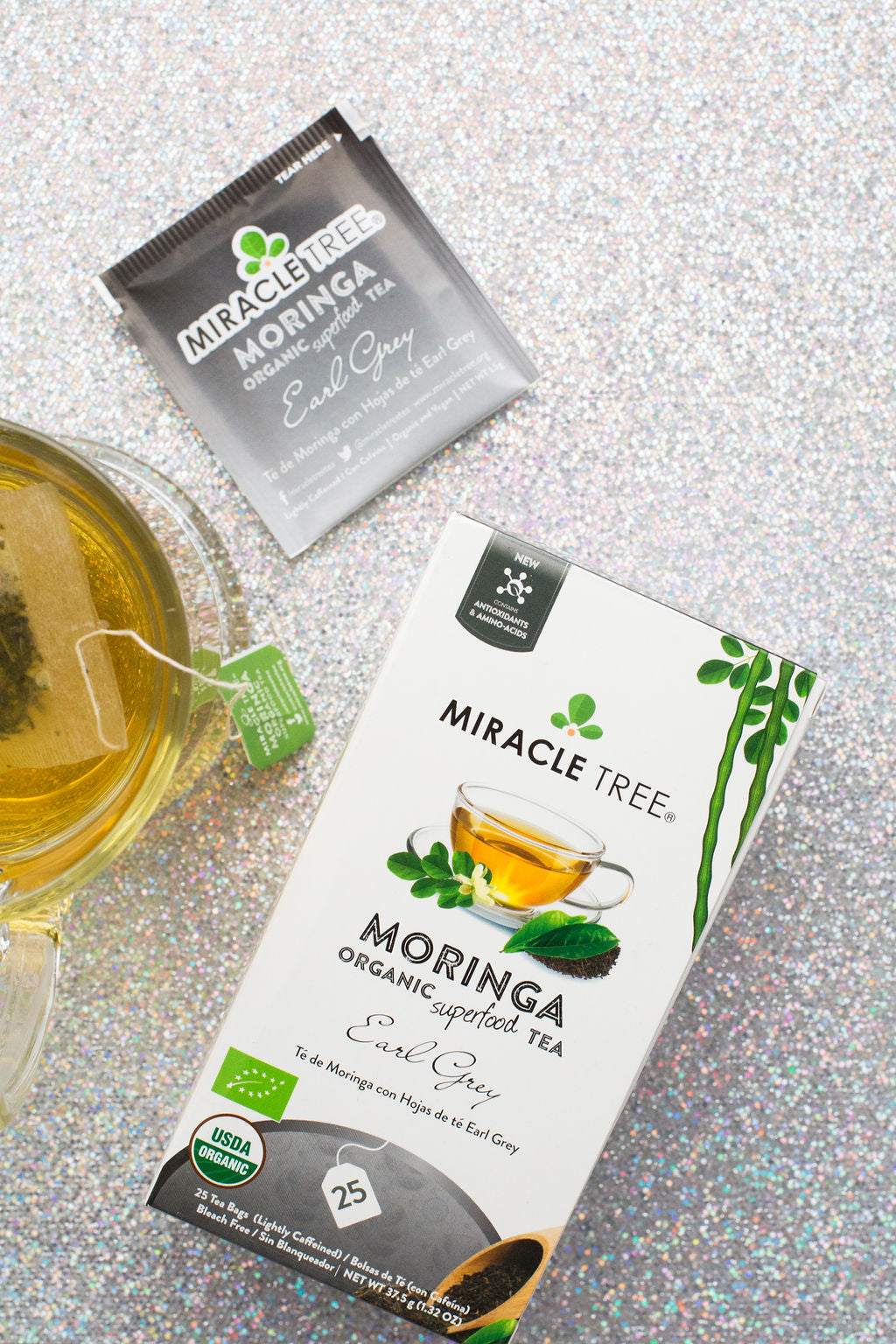Organic Moringa Tea: Earl Grey