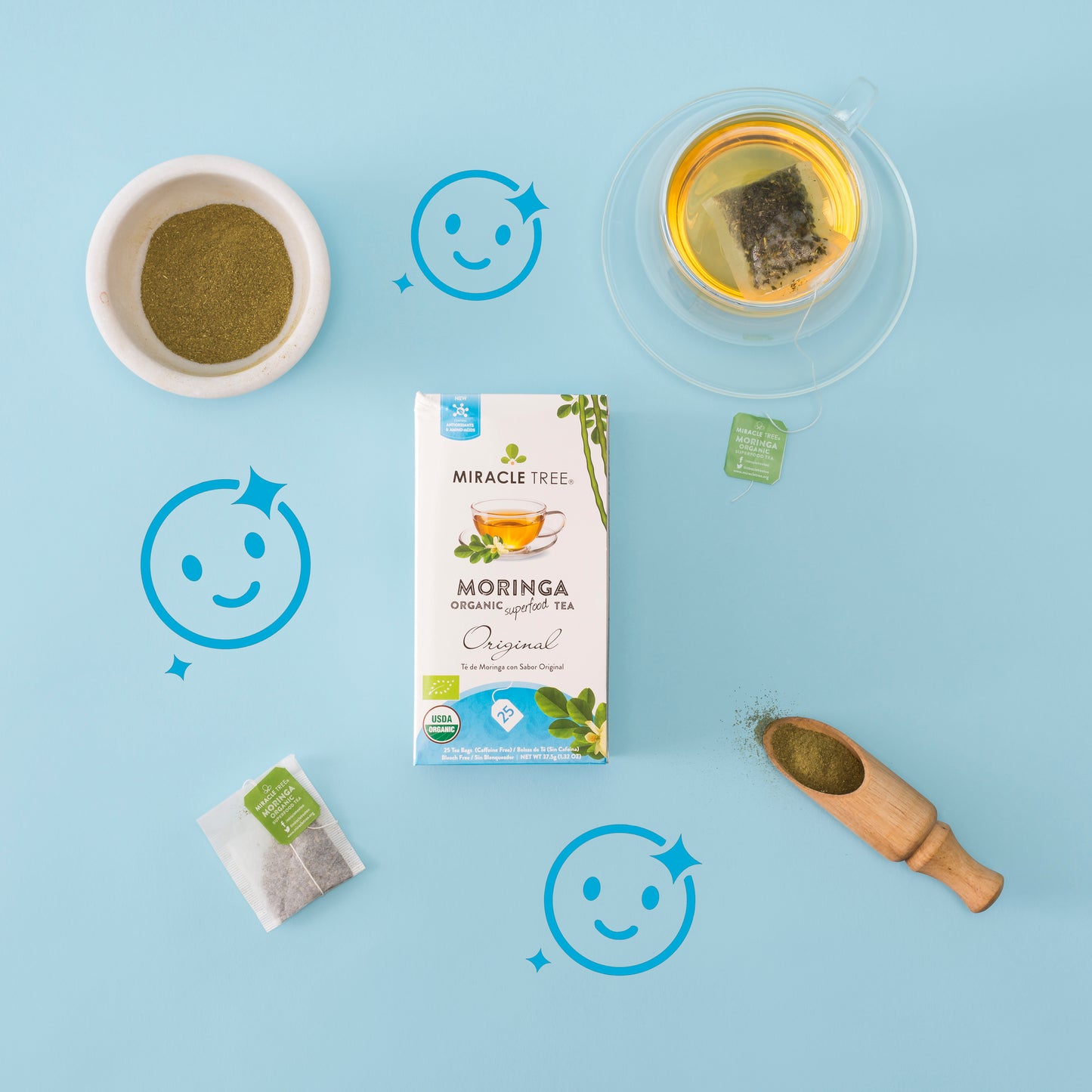 Organic Moringa Tea: Original