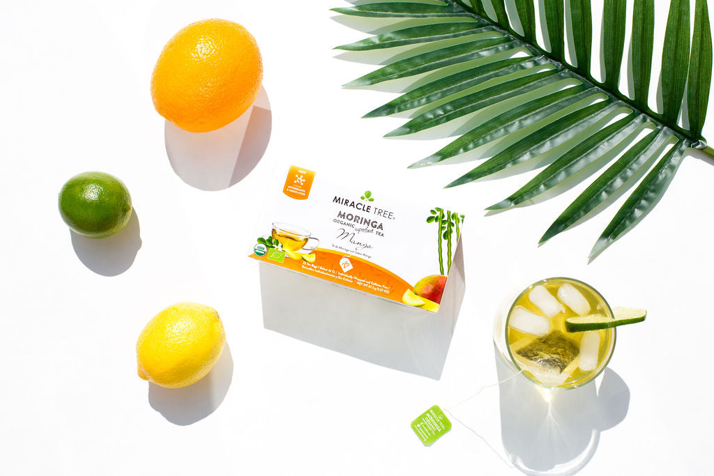 Organic Moringa Tea: Mango