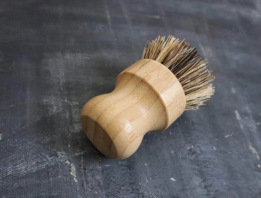 Natural Zero Waste Kitchen Brush Set