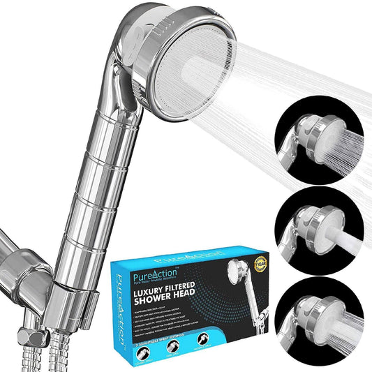 Luxury Filtered Shower Head with Handheld Hose