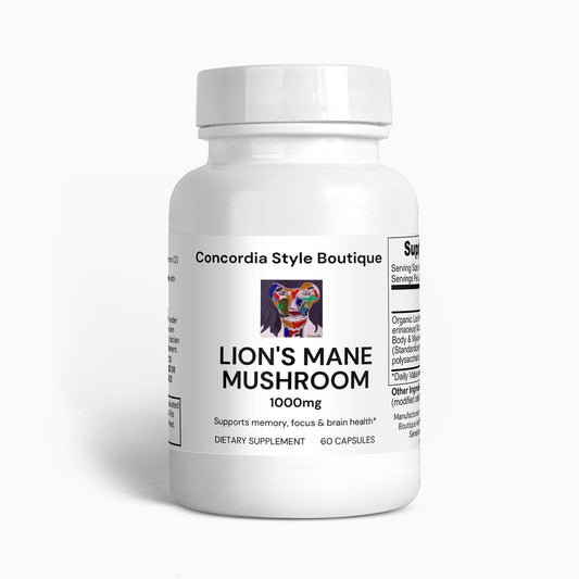 Lion's Mane Mushroom Supplement