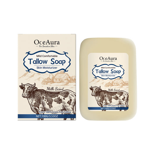 100% Grass Fed Natural Cow Fat (Tallow) Soap Bar