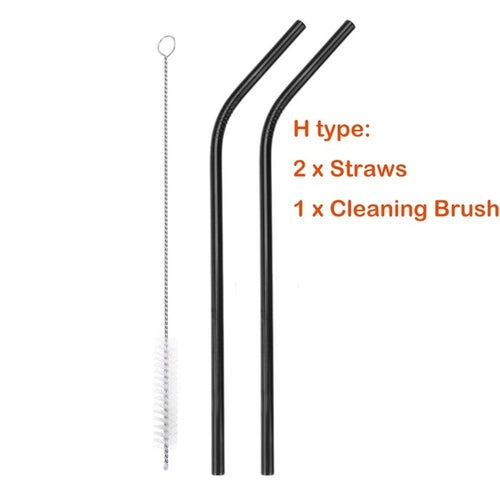 Reusable Stainless Steel Drinking Straws