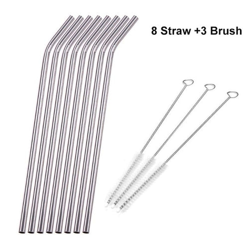 Reusable Stainless Steel Drinking Straws