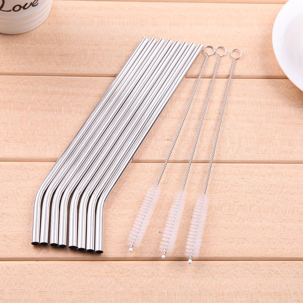 Reusable Stainless Steel Drinking Straws