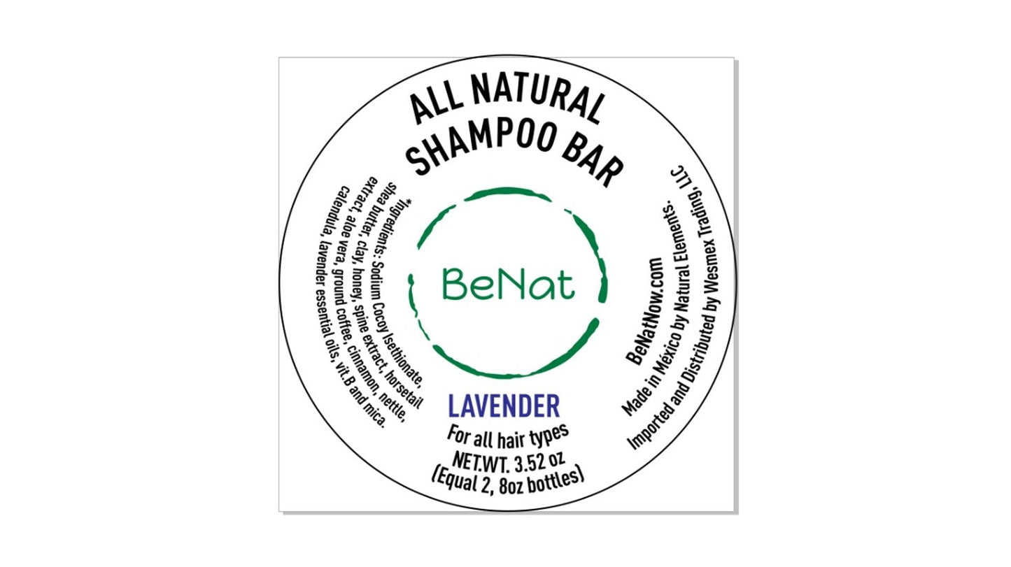 All-Natural Shampoo Bar