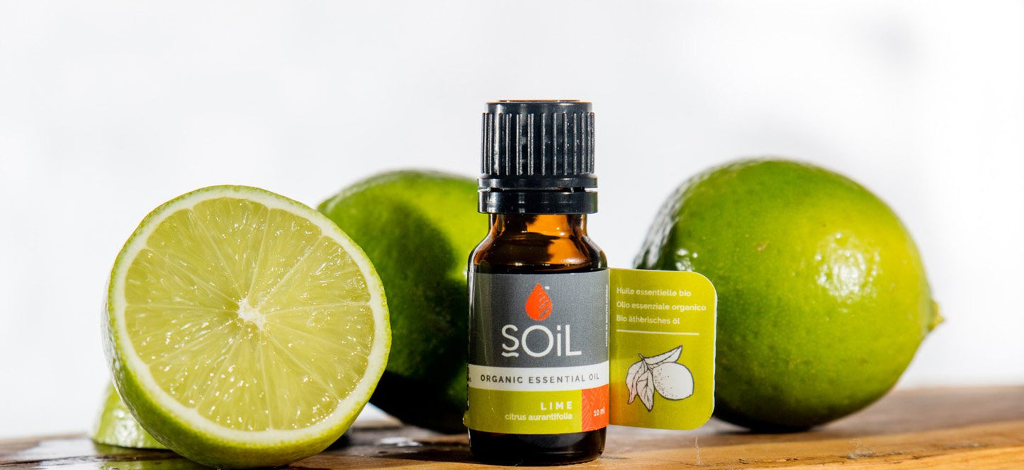 Organic Lime Essential Oil (Citrus Aurantifolia)