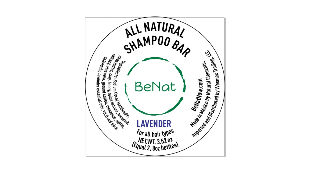 All-Natural Shampoo Bar