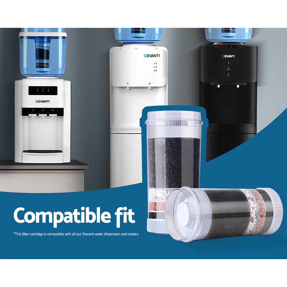 Devanti Water Cooler Filter Purifier 2 Pack