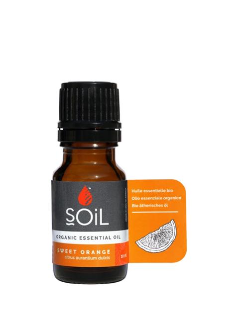 Organic Orange Essential Oil (Citrus Sinensis)